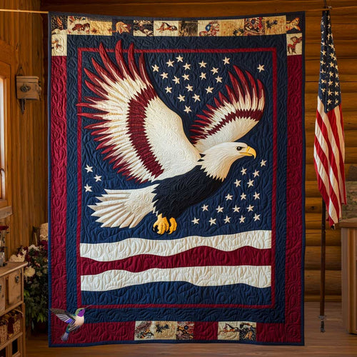 Sacred Eagle Soar WN2011060CL Quilt