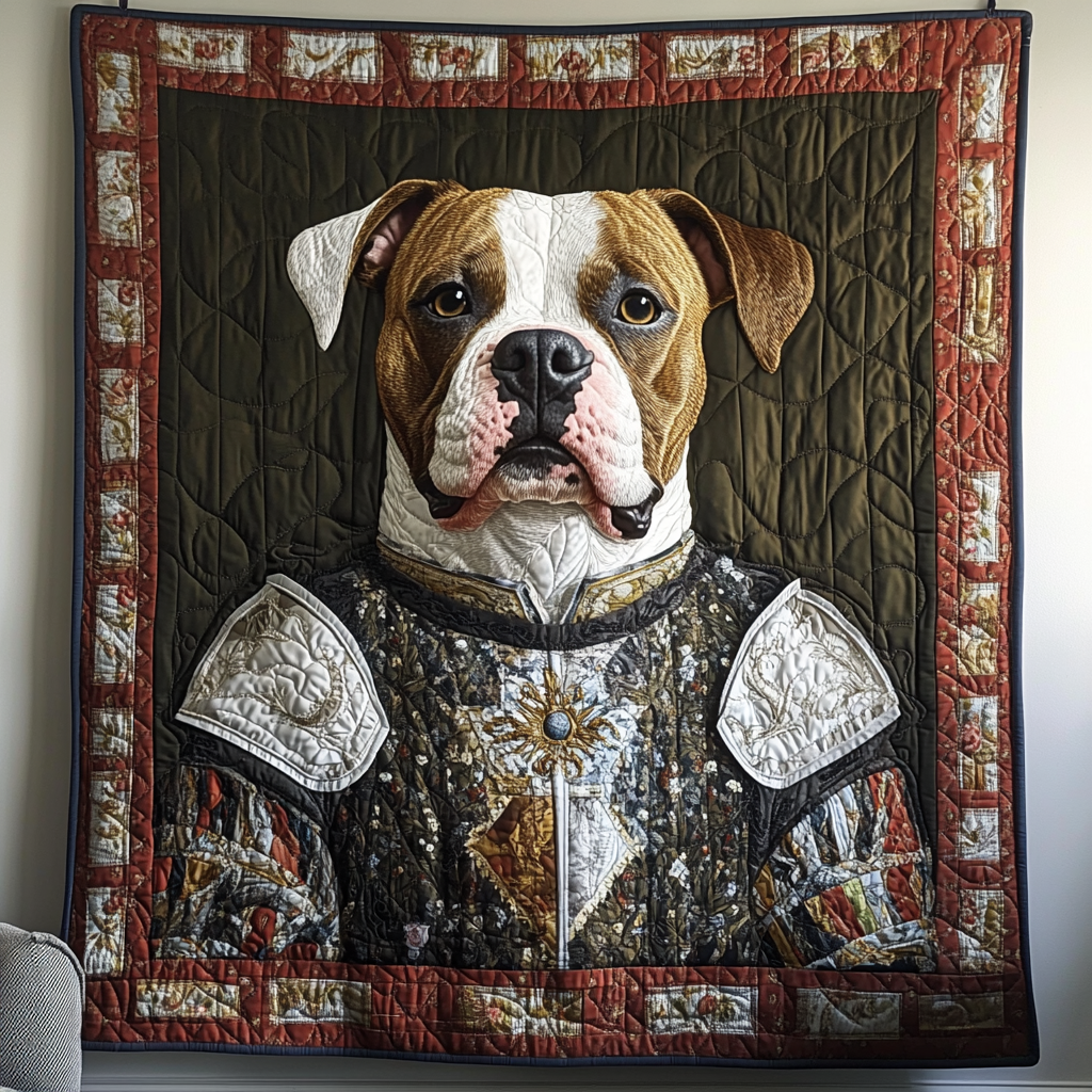 Glamorous Pitbulls WN2509069CL Quilt