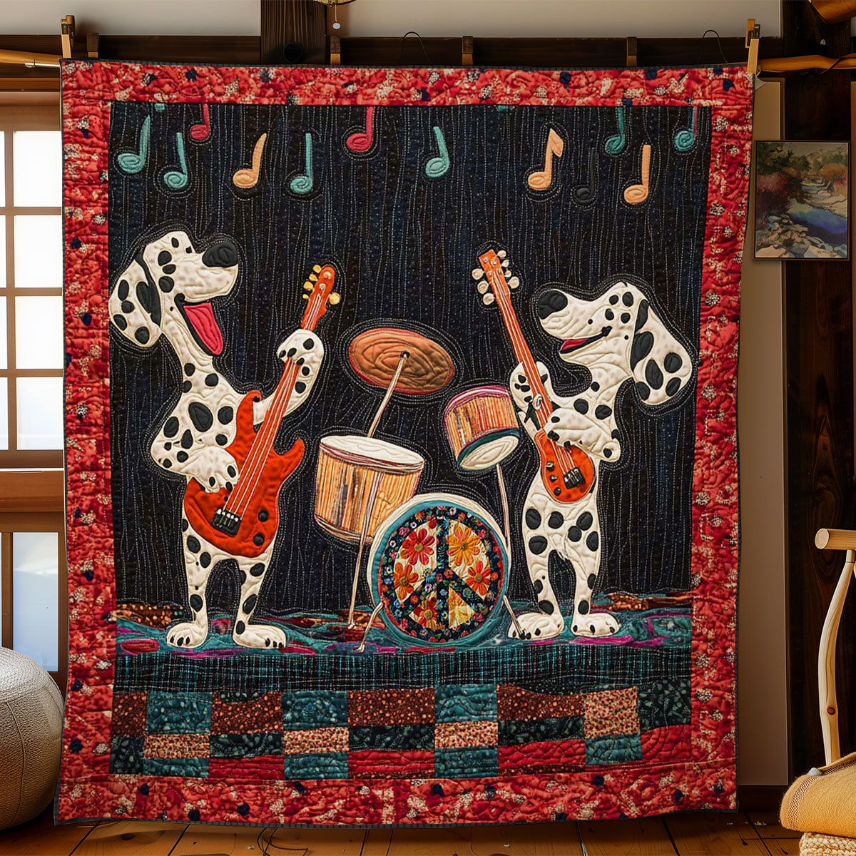 Dalmatian Jam WN1511027CL Quilt