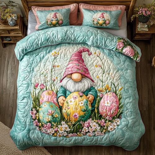 Gnome And Easter Egg WY2901060CL Duvet Cover Set