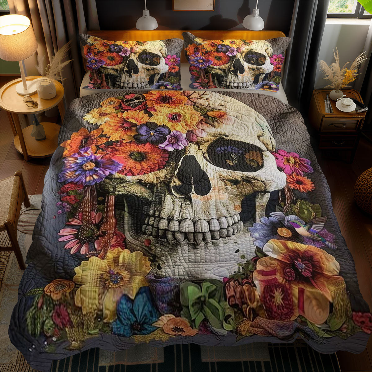 Garden Of Skulls WN2110094CL Duvet Cover Set