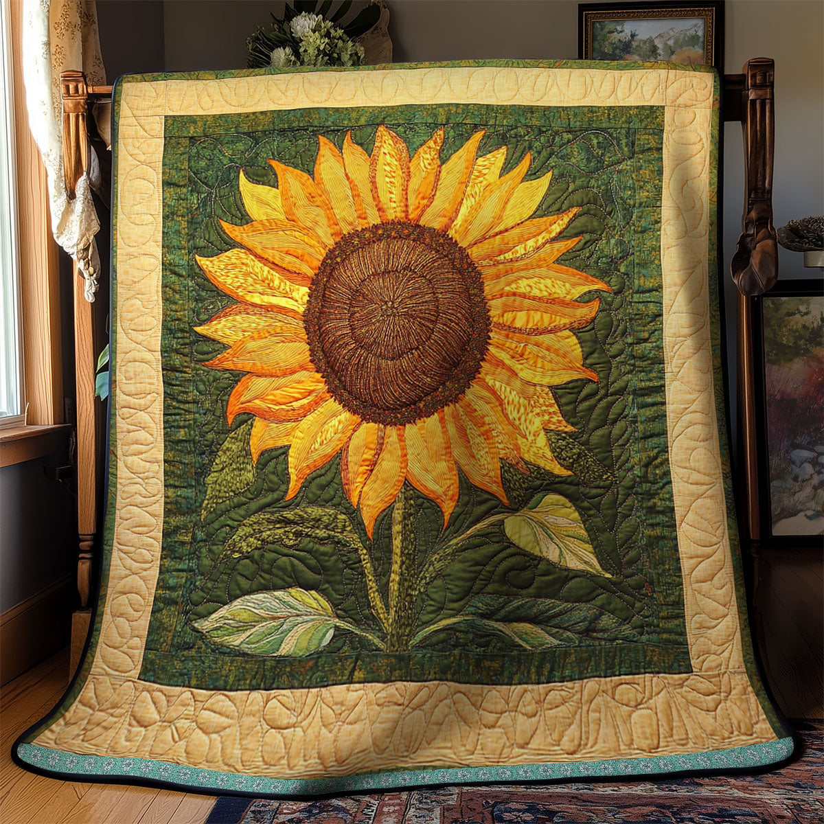 Sunflower WX2211044CL Quilt