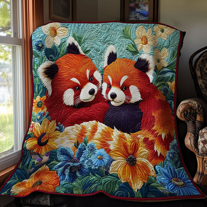 Couple Red Panda WY0212049CL Quilt