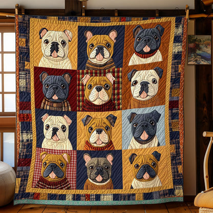 French Bulldog WJ3009007CL Quilt