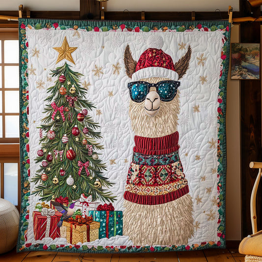 Holiday Llama Style WN1312036CL Quilt