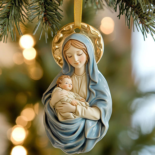 Star Of Faith Christian WN0511093CL Christmas Ornament