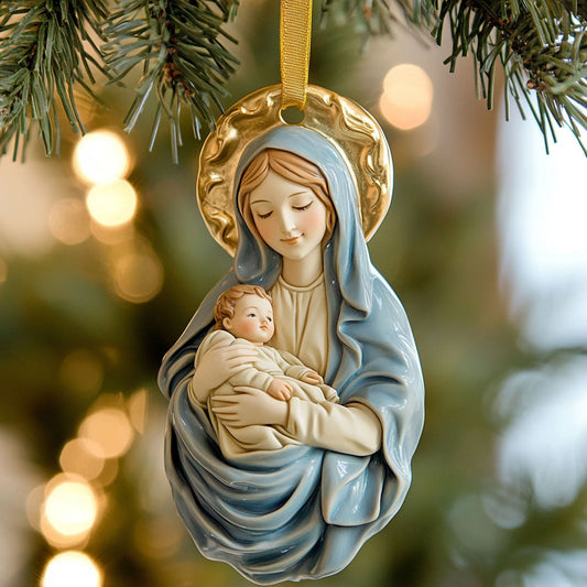 Star Of Faith Christian WN0511093CL Christmas Ornament