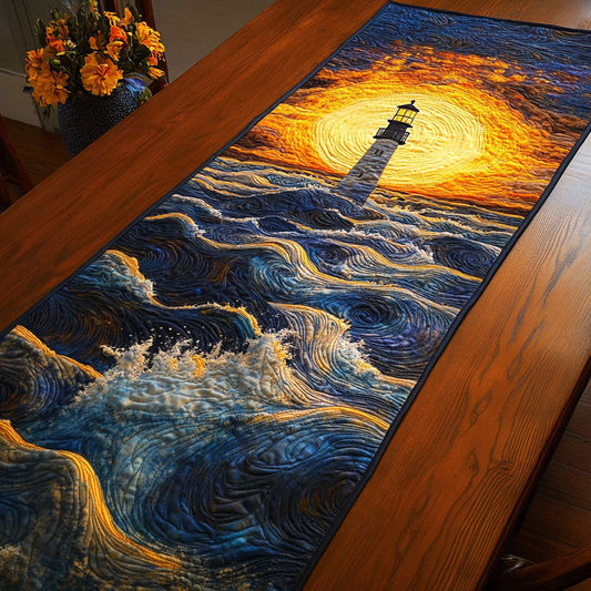 Lead The Wave CP3004039CL Quilted Table Runner