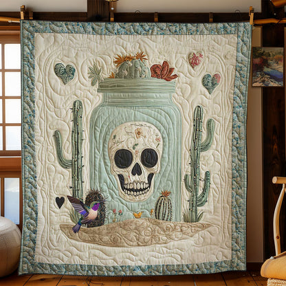 Cactus Skull Jar WN2711026CL Quilt