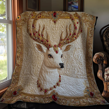 Royal Reindeer WY0512020CL Quilt
