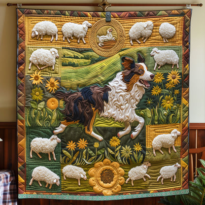 Happy Sheep Guardian WP0609026CL Quilt