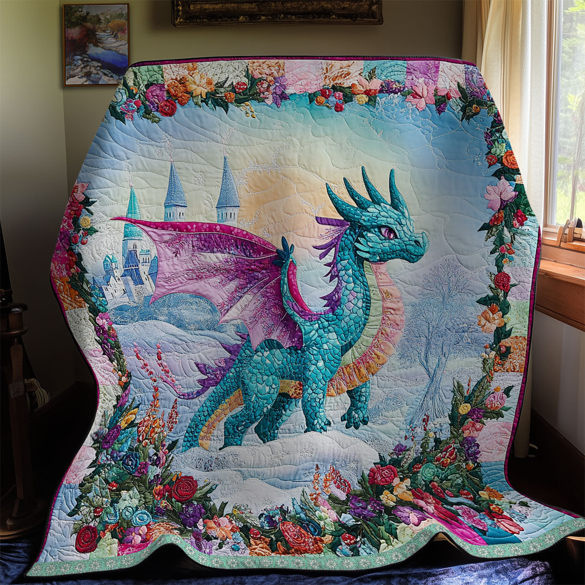 Winter Dragon WX1012030CL Quilt