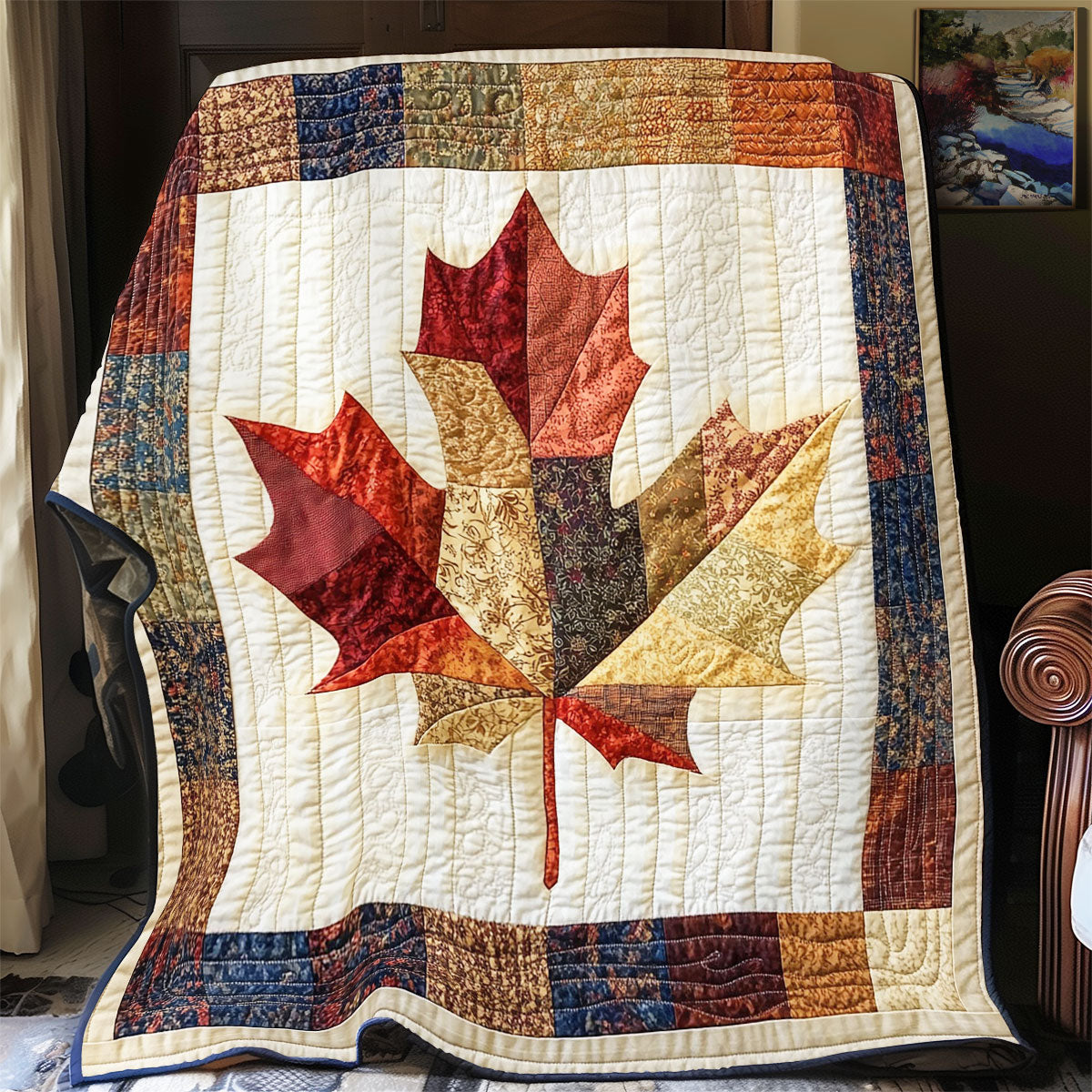 Maple Leaf WY1502065CL Quilt