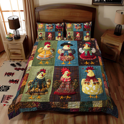 Chicken WJ0110026CL Duvet Cover Set