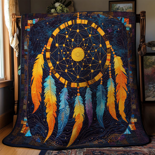 Midnight Feather Dreamcatcher WY0602166CL Quilt