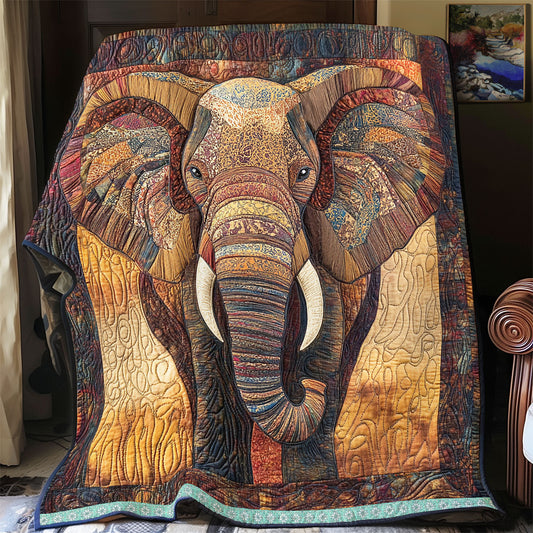 Elephant Native WX2012023CL Quilt