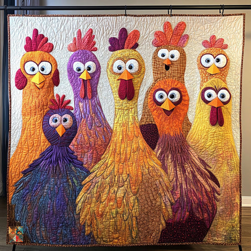 Chicken Gang WU2410029CL Quilt