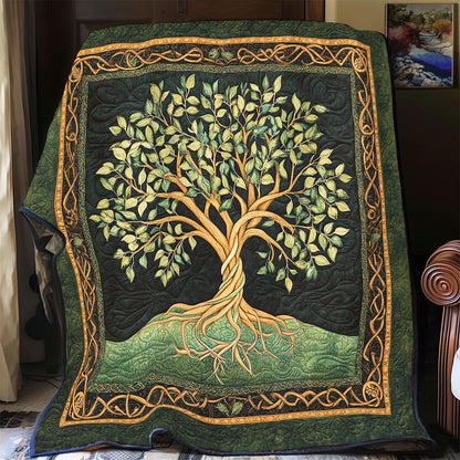 Beautiful Tree Of Life WY2001069CL Quilt