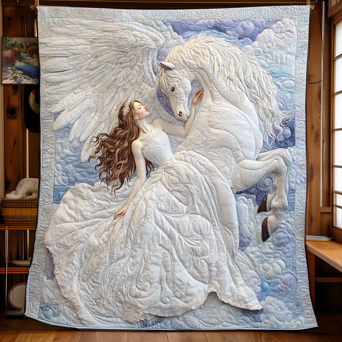 Goddess & Pegasus XB0403019CL Quilt