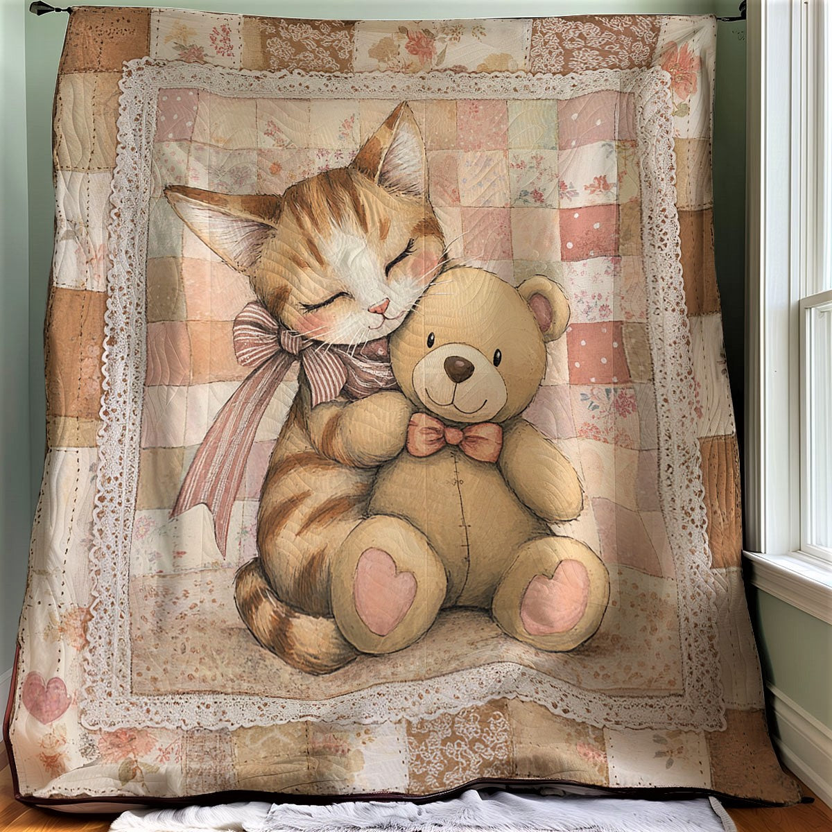 Cute Cat XB1203004CL Quilt