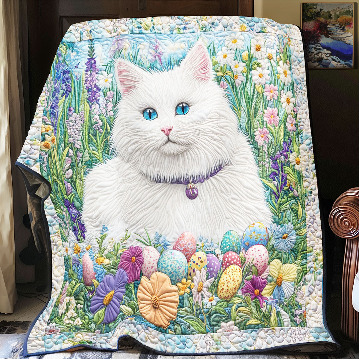 Dreamy Cat CW2207011CL Quilt
