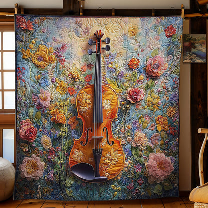 Violin Bloom CW2504055CL Quilt