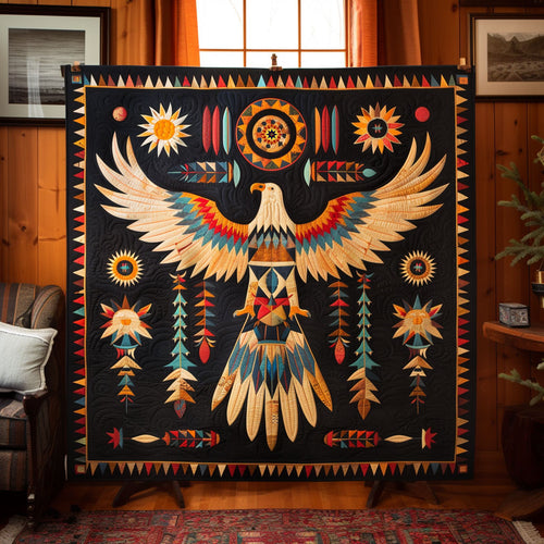 Native American Eagle WJ2210021CL Quilt