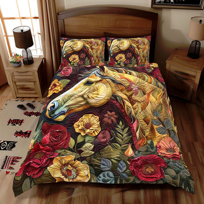 Flower Horse WJ2809028CL Duvet Cover Set