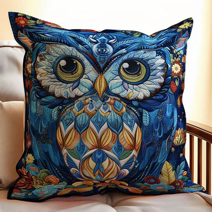 Enchanting Owl WJ1209039CL Quilt Pillow Case