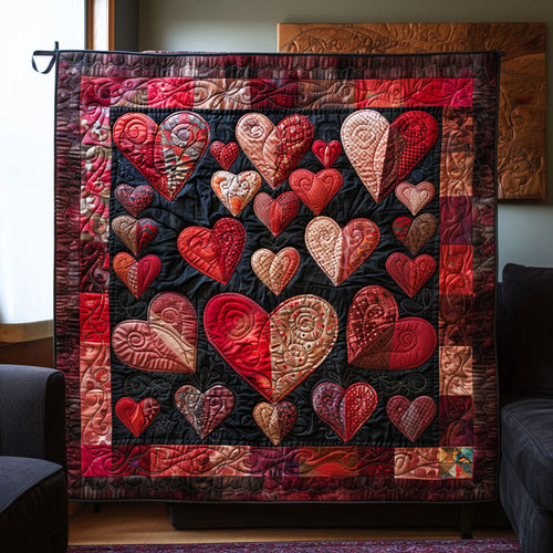 Heart WJ0511012CL Quilt