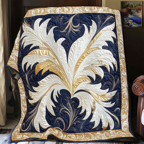 Flower Feather WY0602146CL Quilt