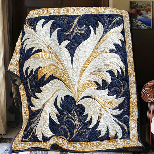 Flower Feather WY0602146CL Quilt