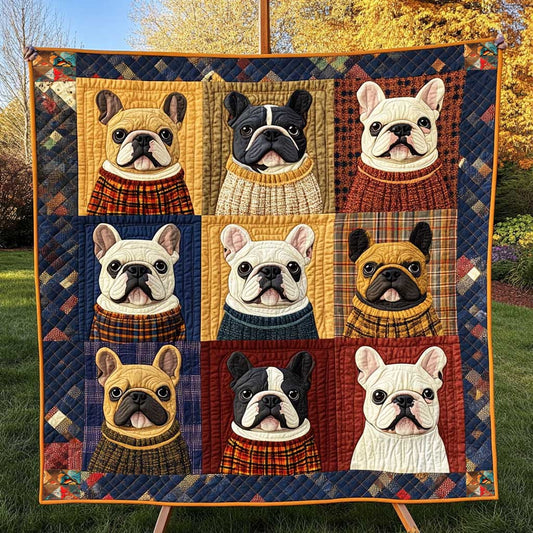 French Bulldog WJ0110006CL Quilt