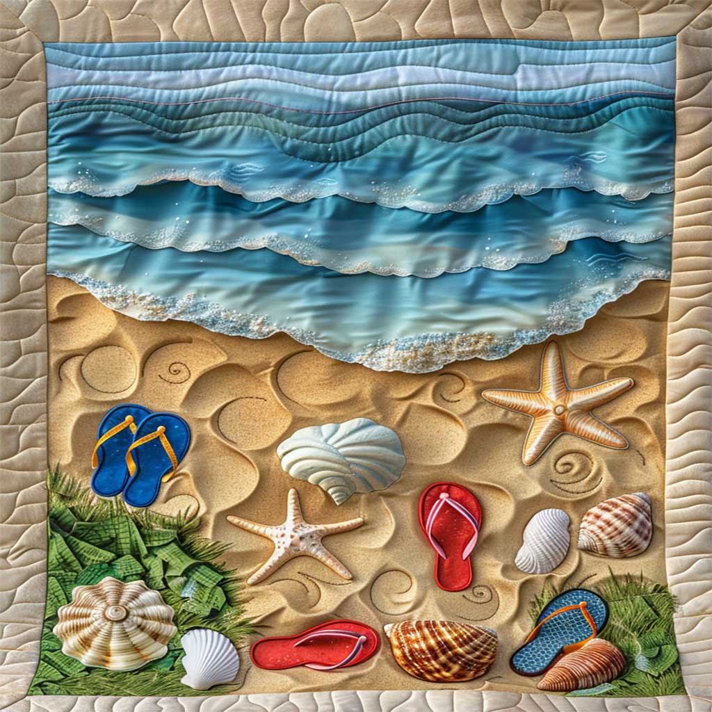 Beach WJ0207001CL Quilt