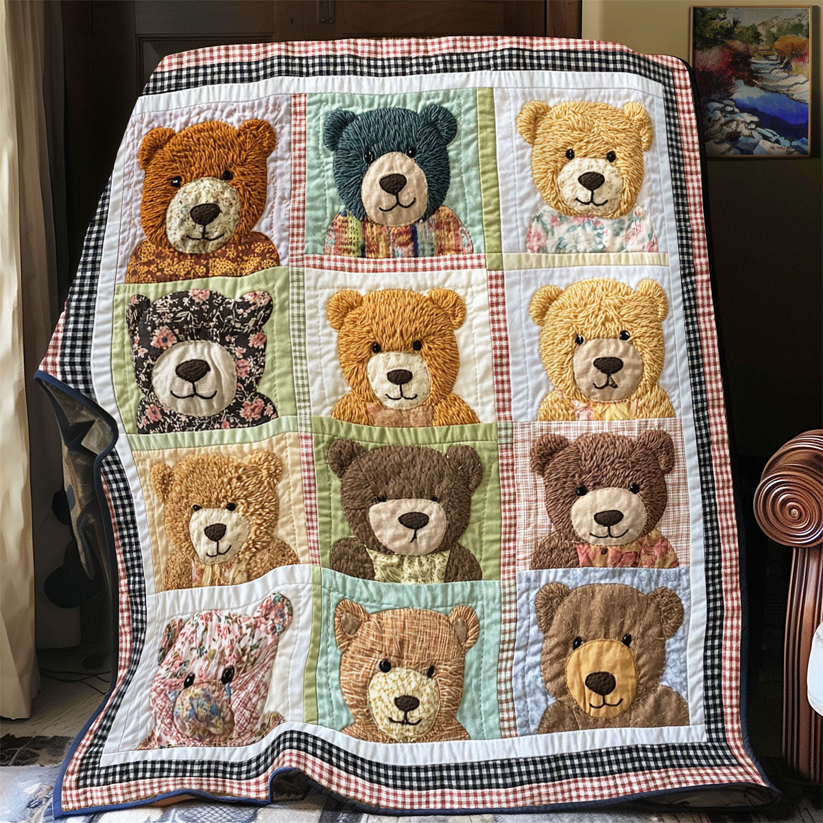 Bear Hugs YR1904005CL Quilt