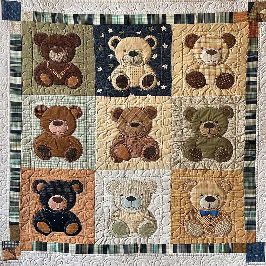 Bears WJ2106002CL Quilt