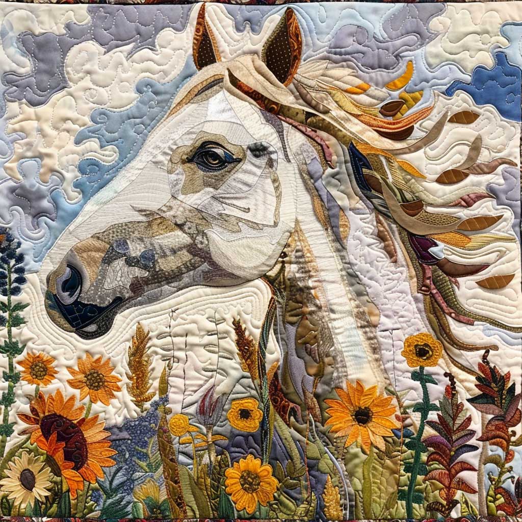 Beautiful Horse XR1008062CL Quilt