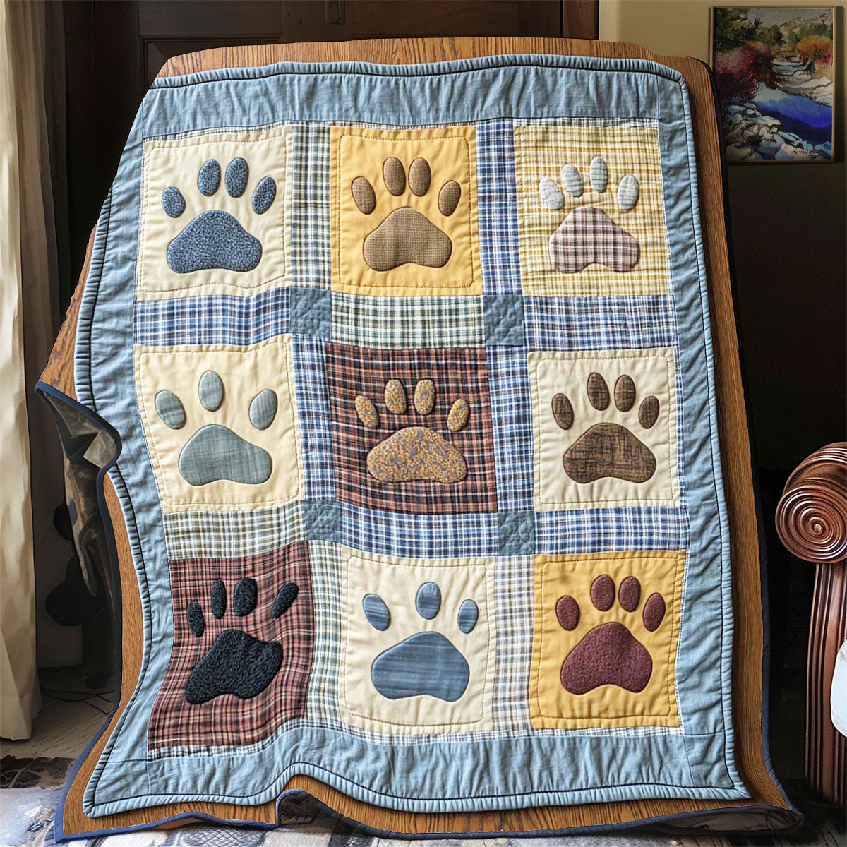 Animal Footprint WP3012002CL Quilt