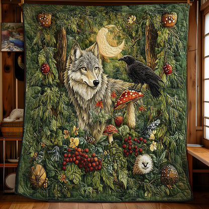 Wolf And Crow WY2101090CL Quilt