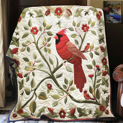 Red Cardinal YR0701040CL Quilt