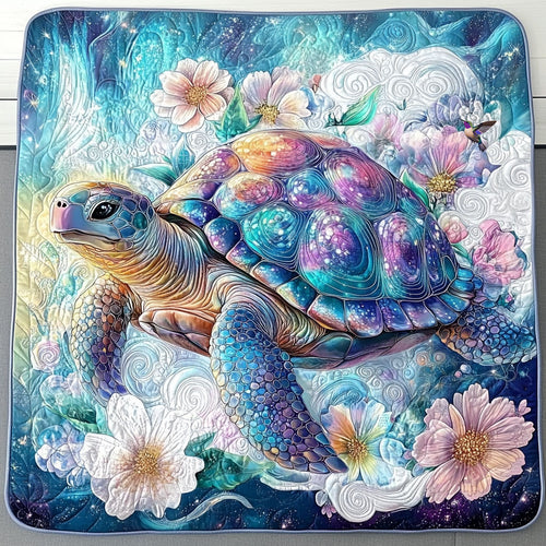 Fanciful Floral Turtle WY2810033CL Quilt