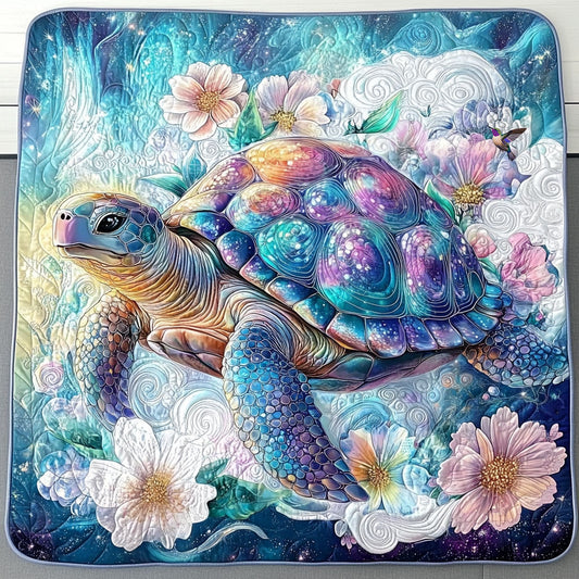 Fanciful Floral Turtle WY2810033CL Quilt