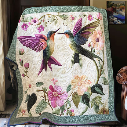 Blossoms & Hummingbirds YR1101018CL Quilt