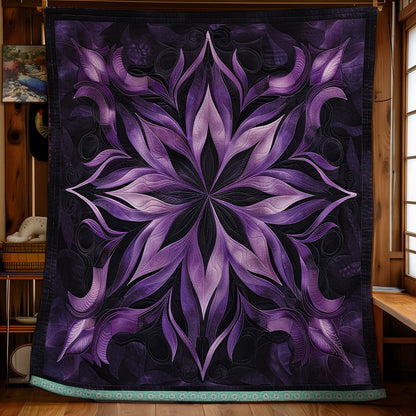 Secret Purple Bloom WN1309025CL Quilt