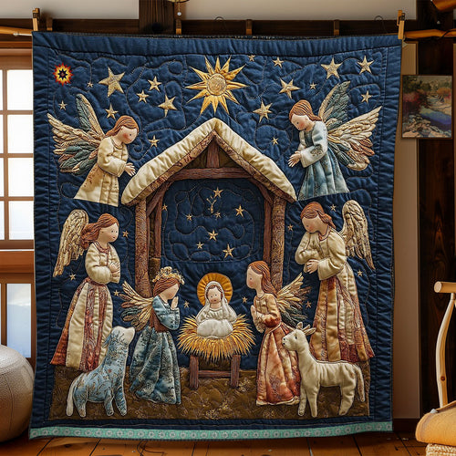 Nativity Scene WJ0212023CL Quilt