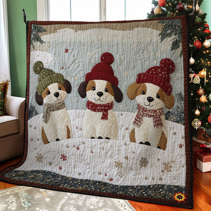 Snow Dog WY0411037CL Quilt