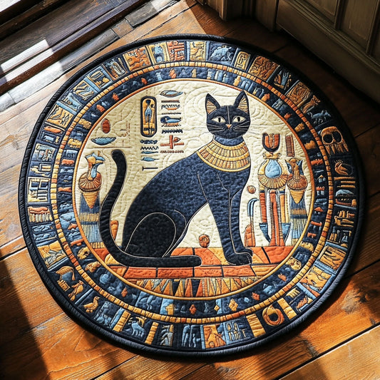 Papyrus Paws CP1905008CL Quilted Round Mat