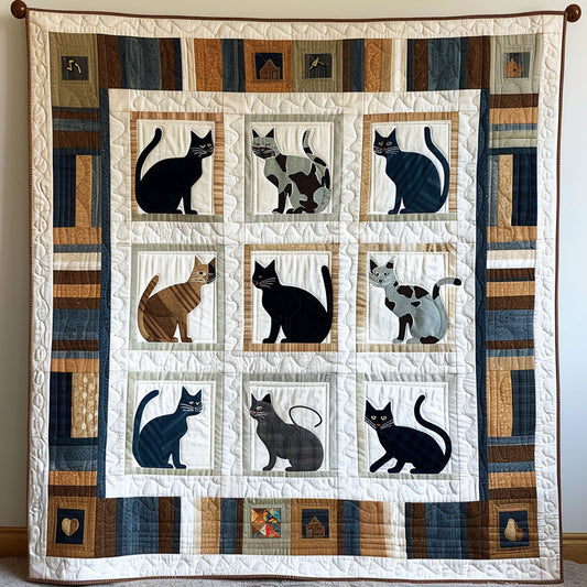 Cat Shape WJ1510004CL Quilt