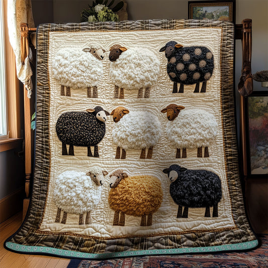 Sheep WX1311037CL Quilt