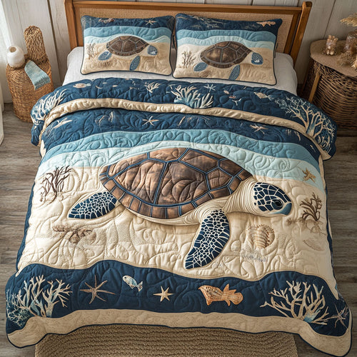 Sea Turtule CP2306018CL Duvet Cover Set